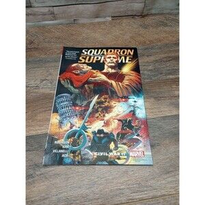 Squadron Supreme Vol 2: Civil War II 2016 Marvel Trade Paperback EUC